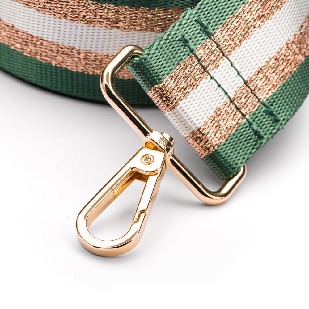 Woven Camera Bag Strap - Emerald