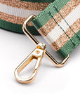 Woven Camera Bag Strap - Emerald