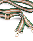 Woven Camera Bag Strap - Emerald