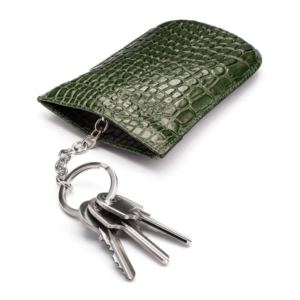 sagebrown-green-croc-leather-
