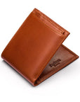 Leather 2 in 1 Wallet - Havana Tan