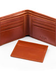 Leather 2 in 1 Wallet - Havana Tan