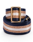 Woven Camera Bag Strap - Navy