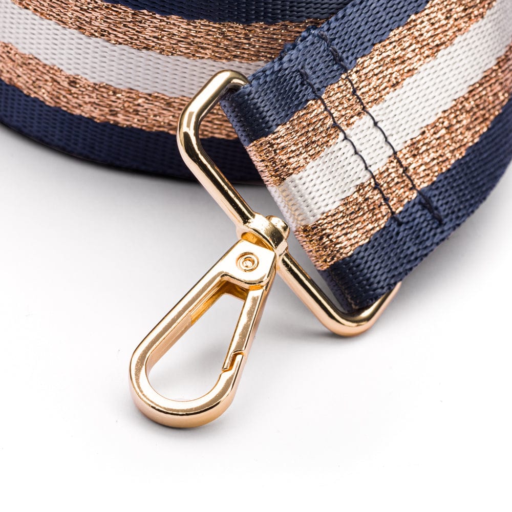 Woven Camera Bag Strap - Navy