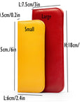 Glasses cases dimensions