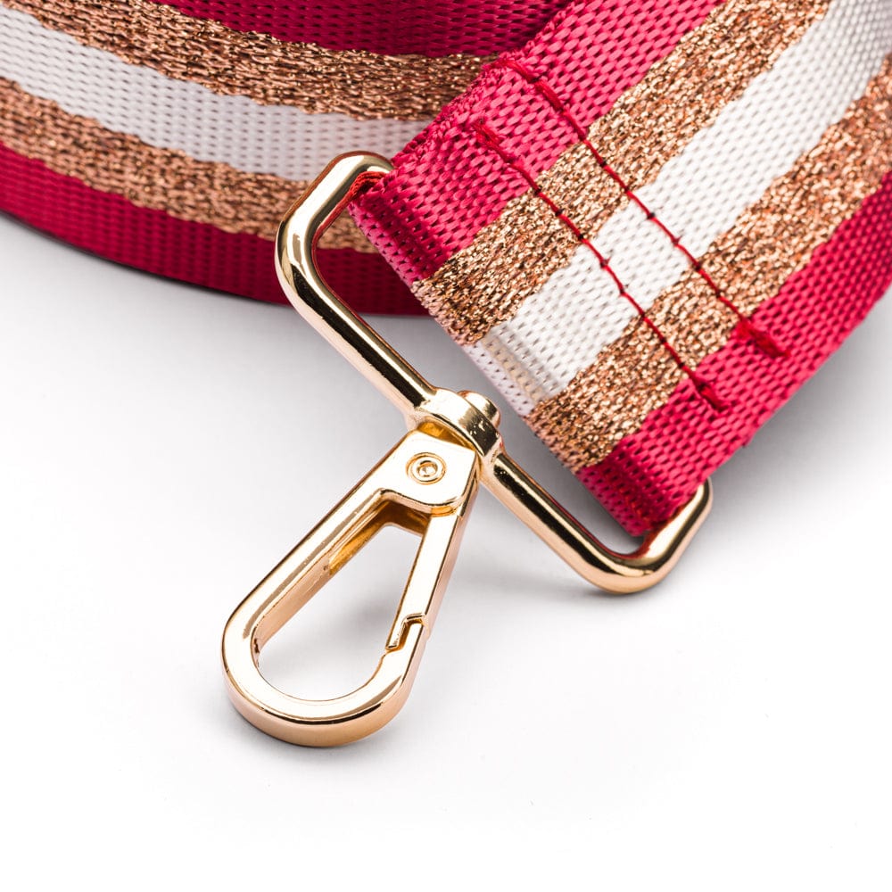Woven Camera Bag Strap - Red