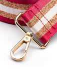 Woven Camera Bag Strap - Red