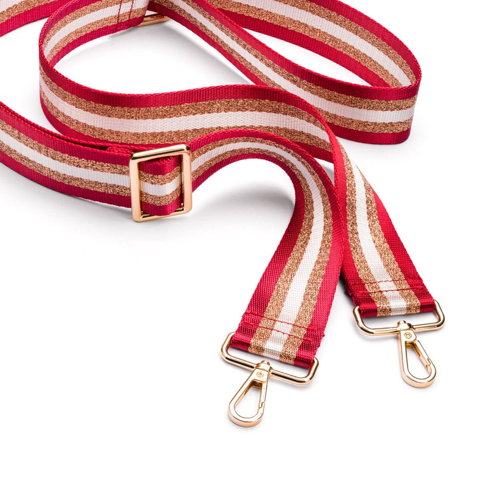Woven Camera Bag Strap - Red