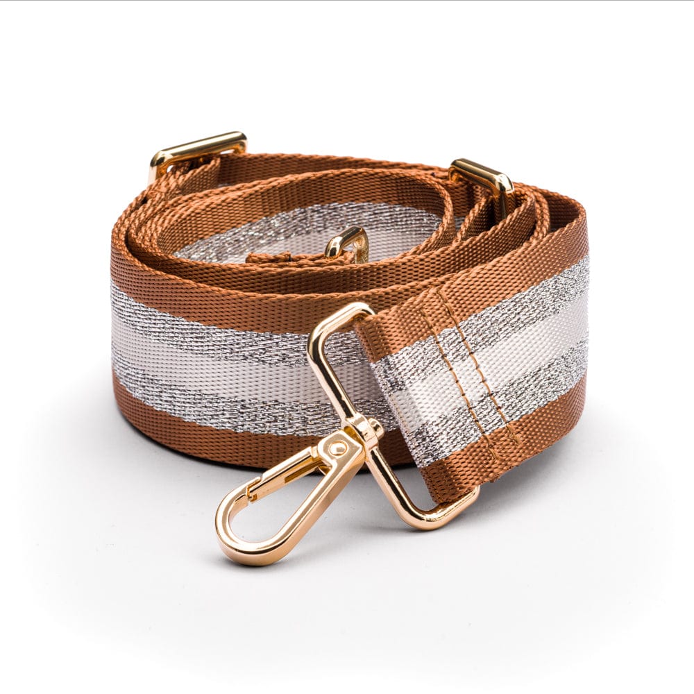 Woven Camera Bag Strap - Tan