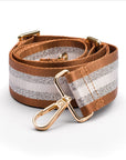 Woven Camera Bag Strap - Tan