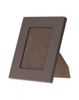 Luxury Leather Photo Frame, taupe, portrait