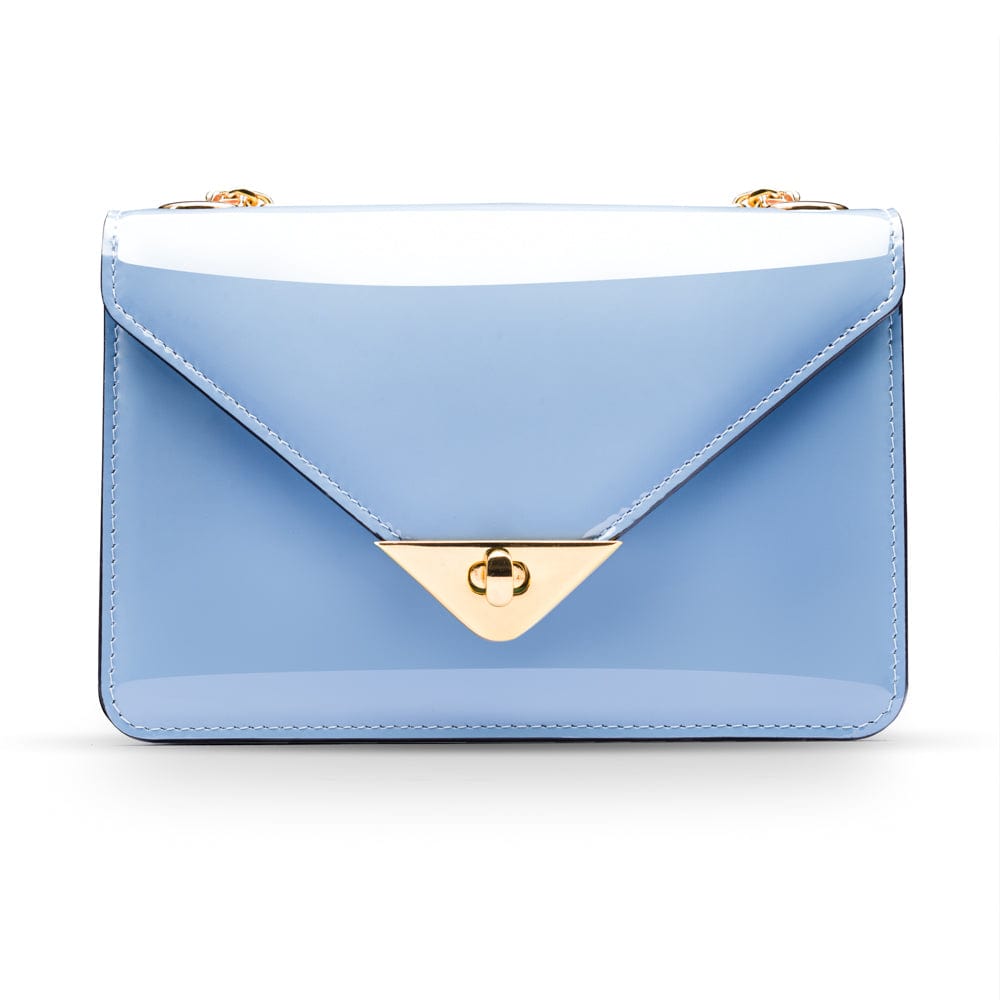 Baby blue hotsell leather purse