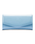 Baby Blue Patent Leather Lily Clutch Bag