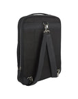 Black Metropolitan Leather 15" Laptop Briefcase And Backpack