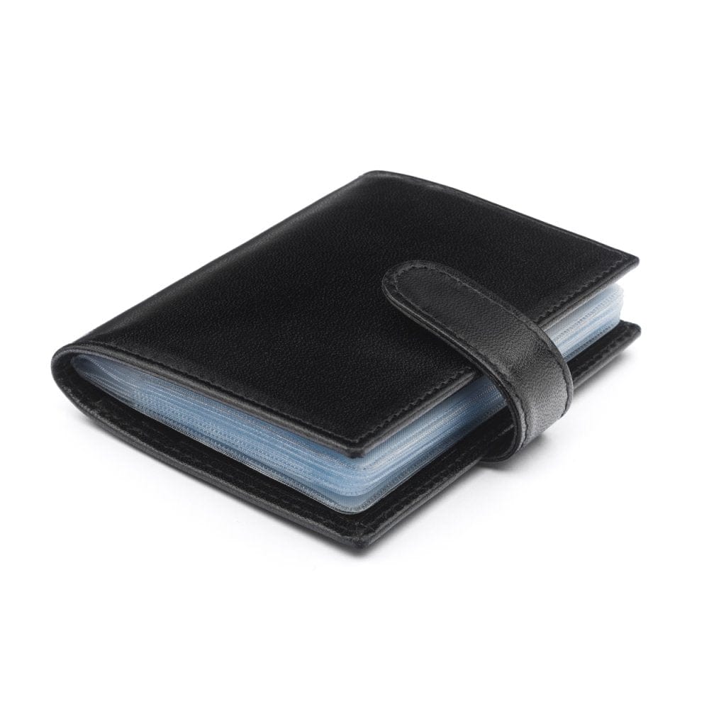Black Multiple Leather Card Wallet