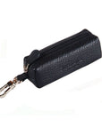 Black Rectangular Leather Key Case