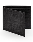 RFID wallet, black, front