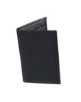 Black Slim Leather Six Credit Card Case