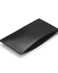 Black Flat Leather Wallet With 8 CC