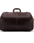 Large leather Gladstone holdall, brown, back