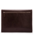 Leather envelope folder, brown back