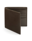 Brown Soft Leather Classic Billfold Wallet With 10 CC