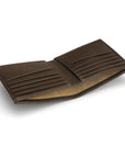 Brown Soft Leather Classic Billfold Wallet With 10 CC