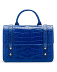 Mini top handle Harmony music bag, cobalt croc