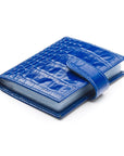 Cobalt Croc Multiple Leather Card Wallet