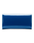 Cobalt Patent Leather Lily Clutch Bag