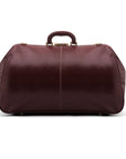 Large leather Gladstone holdall, dark tan, back