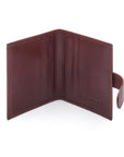 Dark Tan Multiple Leather Card Wallet