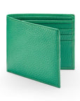 RFID wallet, emerald, front