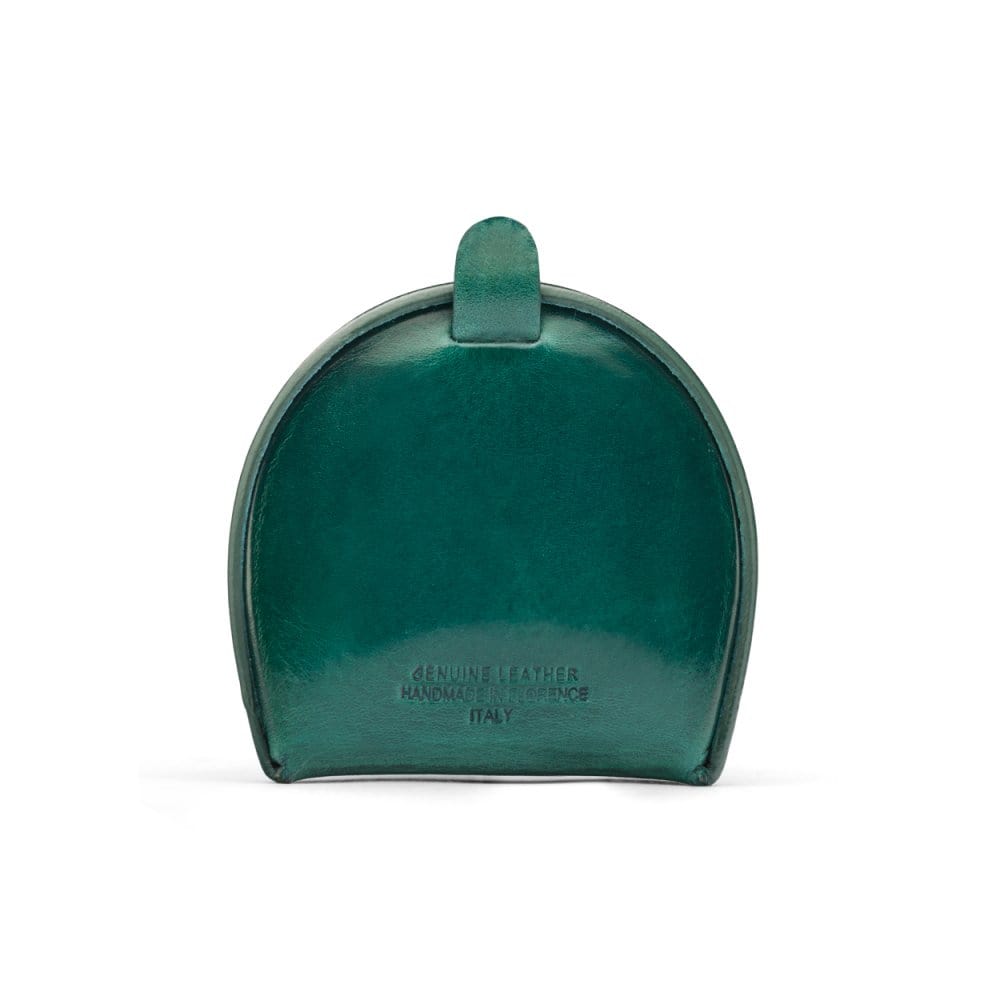 Moulded Compact Coin Purse - Green