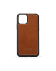 iPhone 11 Pro Max protective leather back cover, havana tan