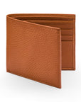 RFID wallet, tan, front