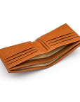 RFID wallet, tan, inside