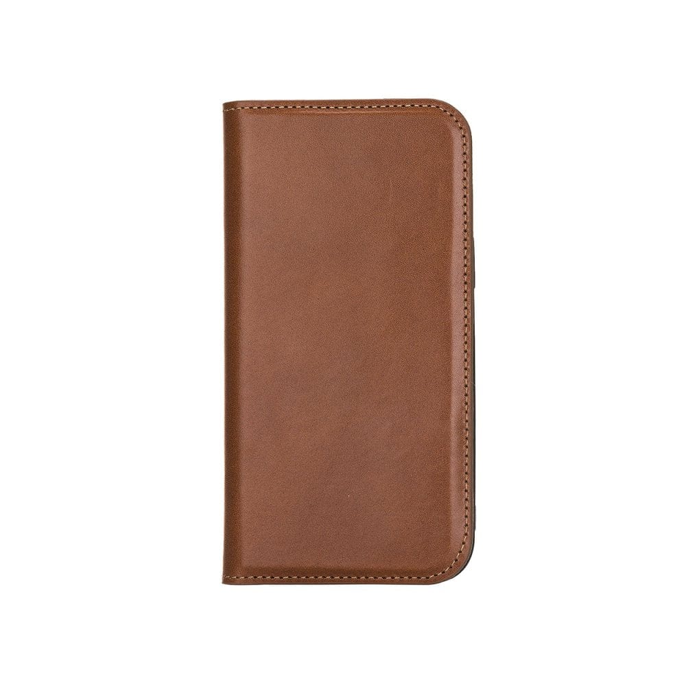Havana Tan With Green Leather iPhone 12 Pro Max Wallet Case