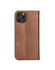 Havana Tan With Green Leather iPhone 12 Pro Max Wallet Case