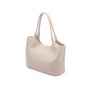 Anya Woven Leather Shoulder Bag - Ivory