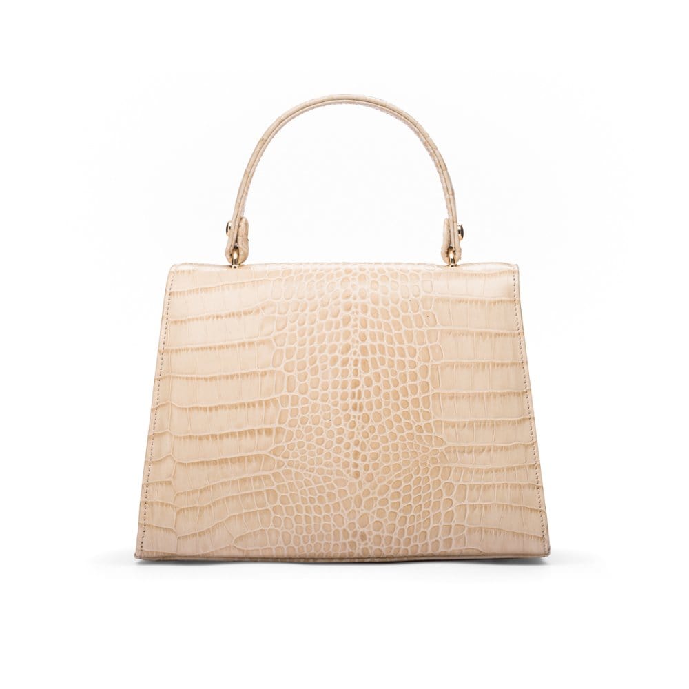 Ivory Leather Sabrina Bag