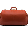 Large leather Gladstone holdall, light tan, back