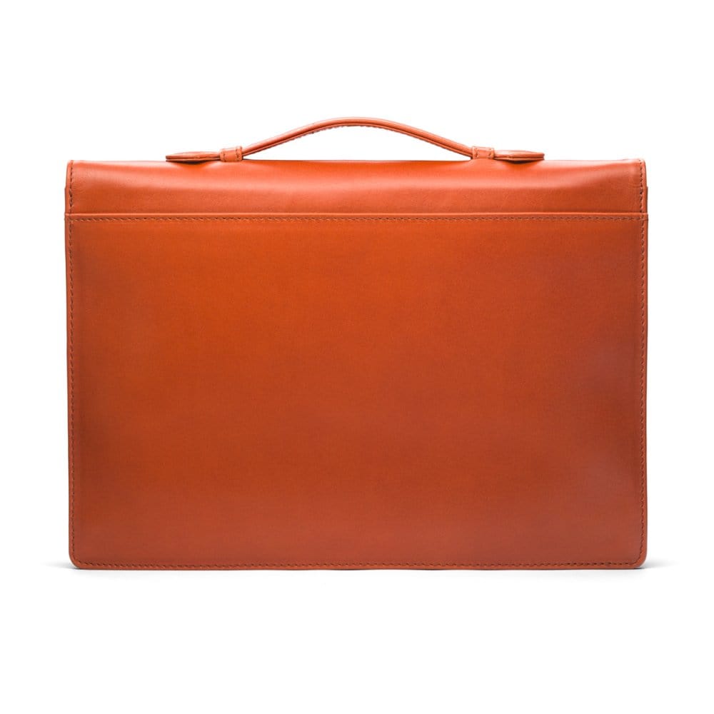 Small Rectangular Briefcases Small Leather Briefcase, Tan | Briefcases | SageBrown