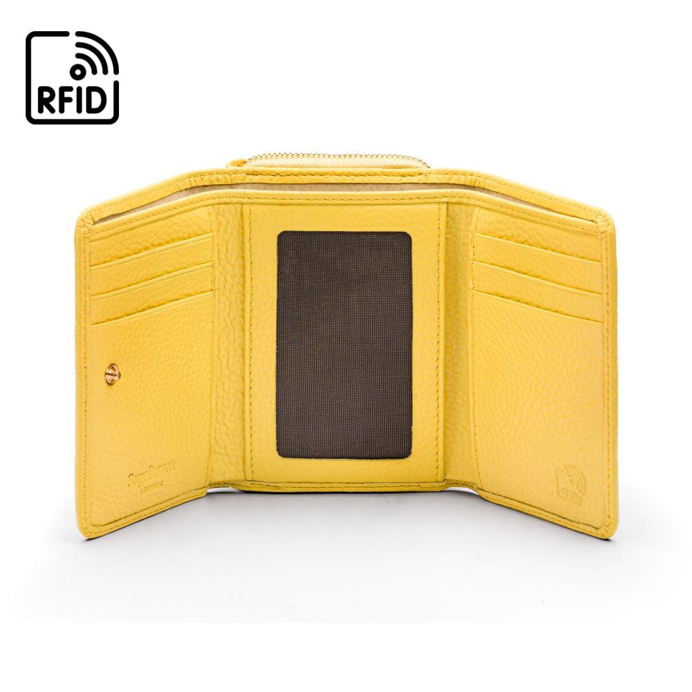 Crumble Clip Top RFID Purse - Sage | Coopers Of Stortford