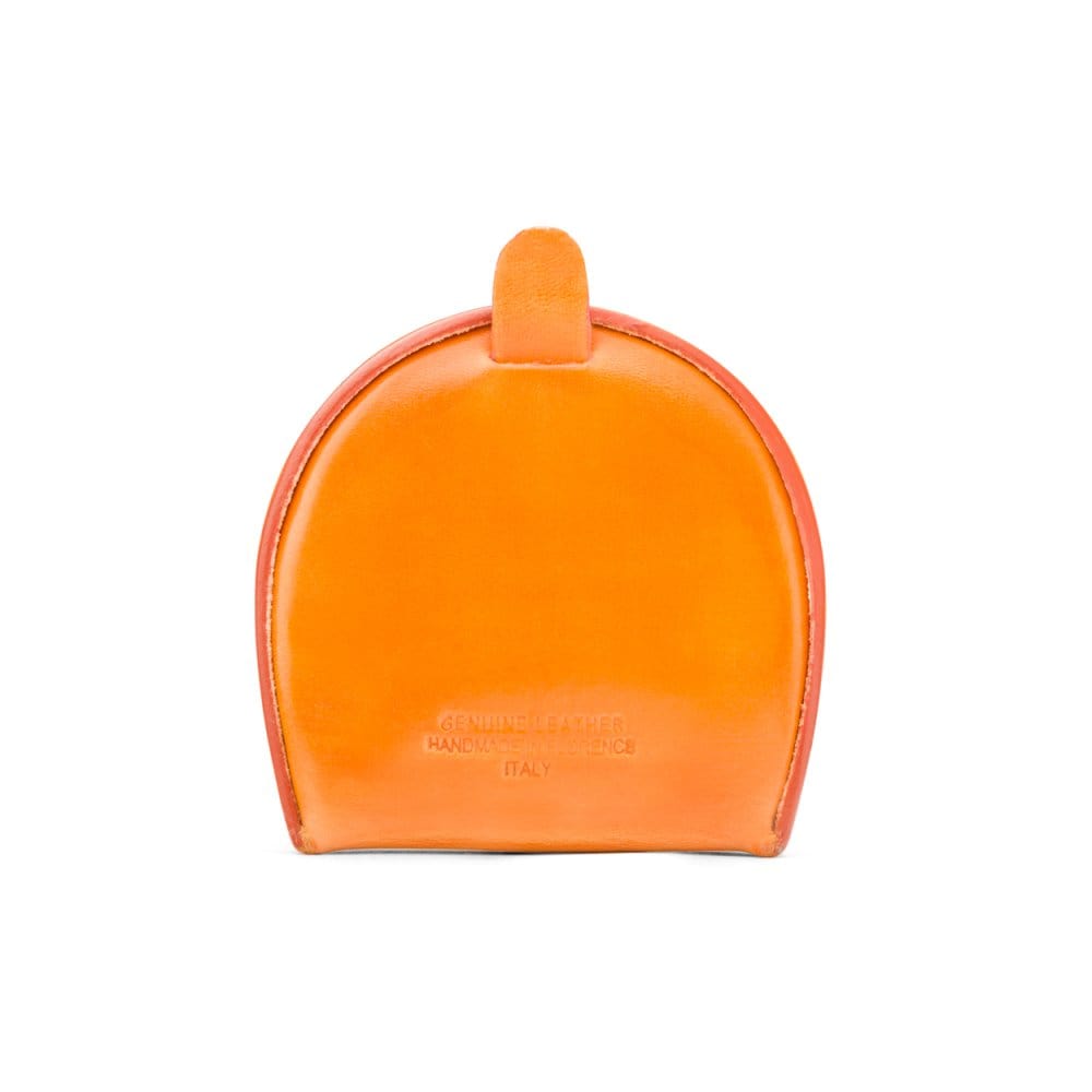 Moulded Compact Coin Purse - Orange