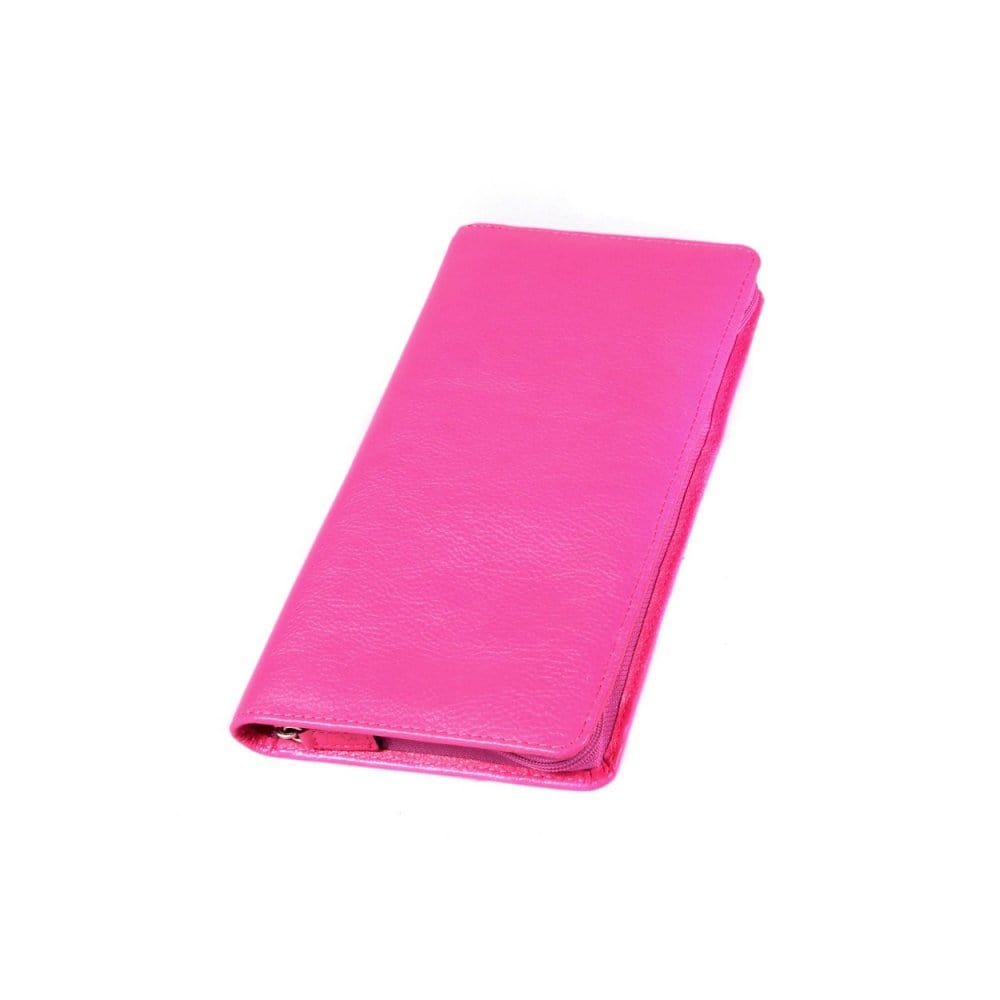 Leather Zip Travel Wallet Pink Travel Wallets SageBrown leather-zip-travel-wallet-pink-travel-wallets-sagebrown