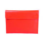 Red Saffiano Leather Envelope Folder