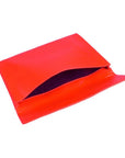 Red Saffiano Leather Envelope Folder