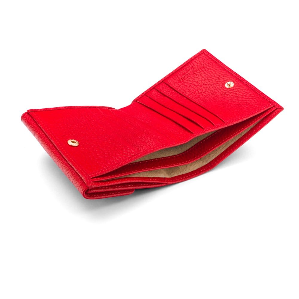 RFID Leather Purse, Red | Women's Purses | SageBrown