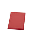 Double leather photo frame, red, 6 x 4", front